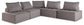 Ashley Express - Bree Zee 5-Piece Outdoor Modular Seating