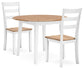 Ashley Express - Gesthaven Dining Table and 2 Chairs