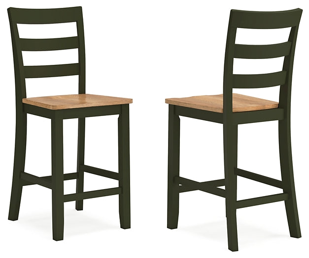 Ashley Express - Gesthaven Counter Height Dining Table and 4 Barstools