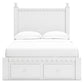 Mollviney  Panel Storage Bed