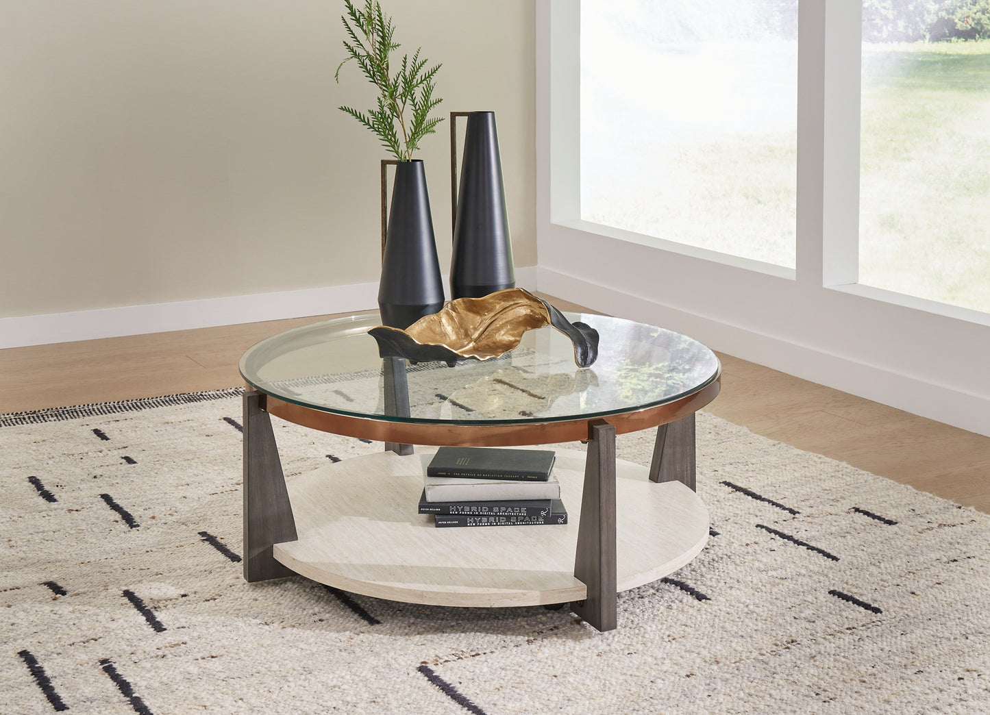 Ashley Express - Frazwa Coffee Table with 2 End Tables