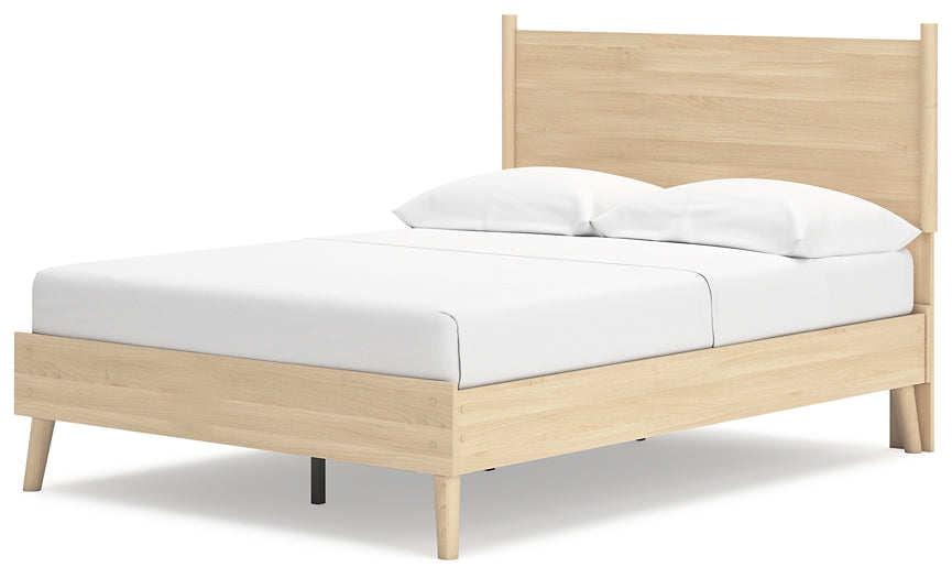 Ashley Express - Cabinella Full Platform Panel Bed with 2 Nightstands