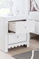 Mollviney Twin Panel Storage Bed with Mirrored Dresser, Chest and Nightstand