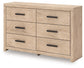 Sanginlane Six Drawer Dresser