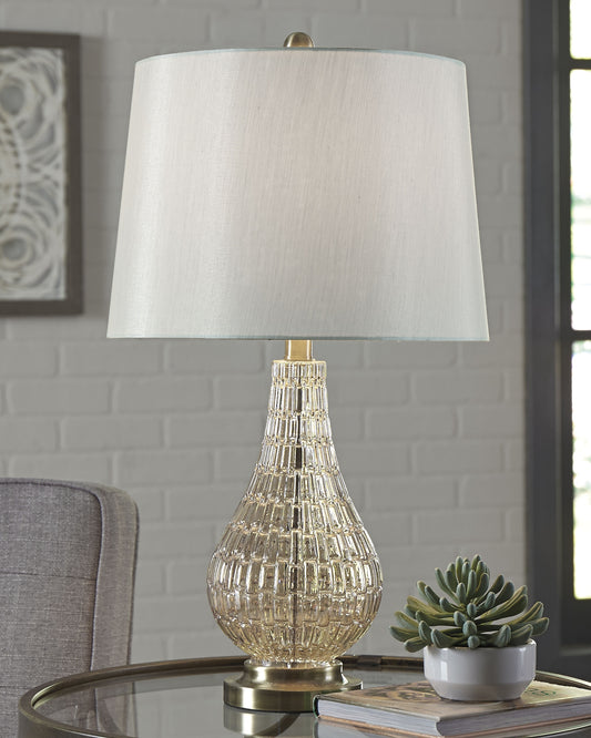 Ashley Express - Latoya Glass Table Lamp (1/CN)