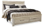 Bellaby  Platform Bed With 2 Storage Drawers With Dresser