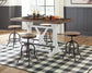 Ashley Express - Valebeck Counter Height Dining Table and 4 Barstools