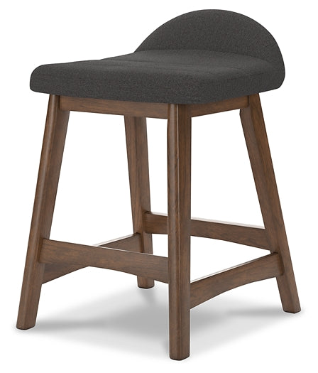 Ashley Express - Lyncott Upholstered Barstool (2/CN)