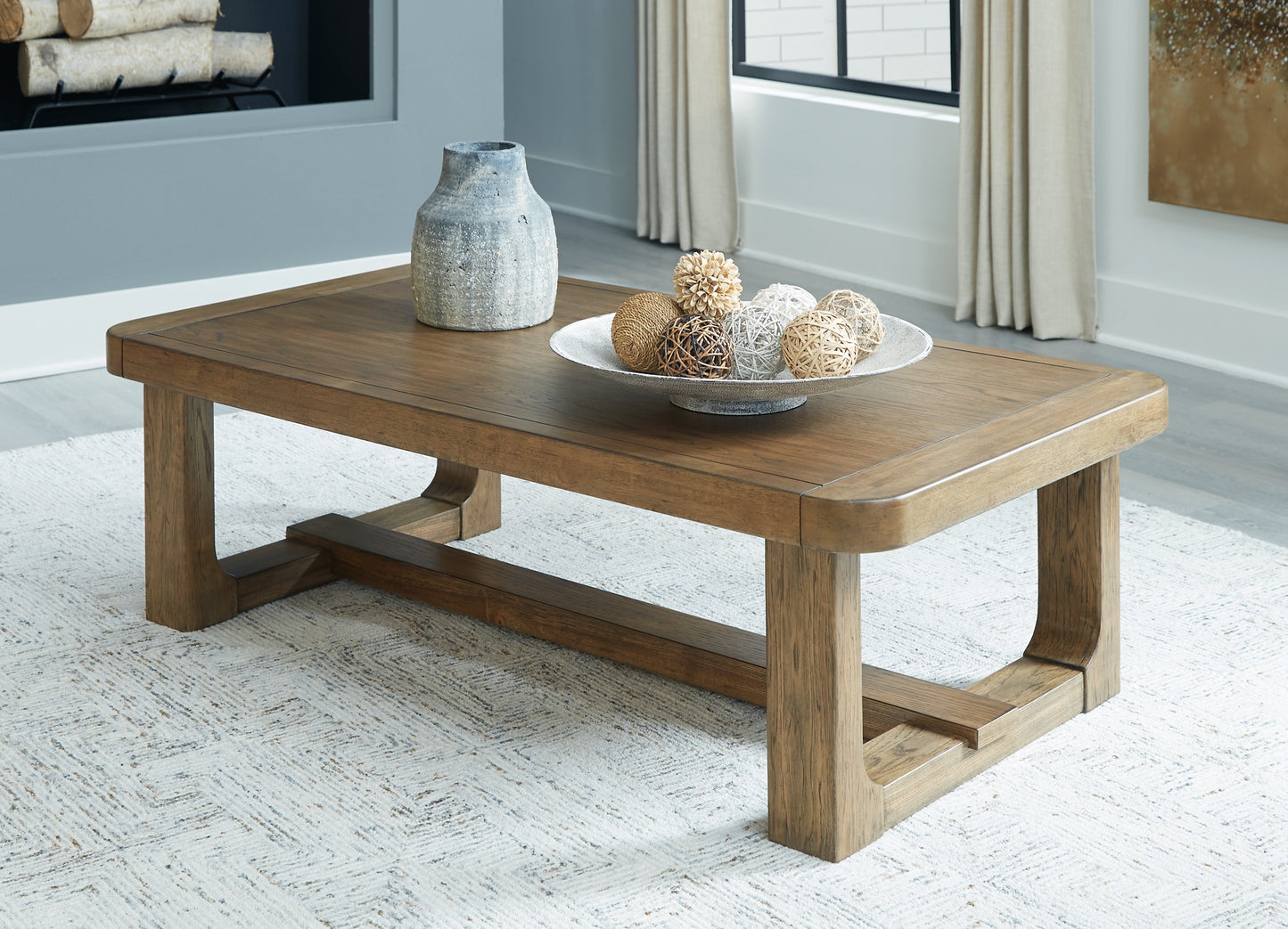 Ashley Express - Cabalynn Coffee Table with 2 End Tables